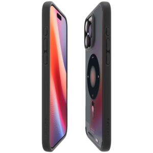 Spigen Ultra Hybrid MagSafe, classic juodos spalvos - Apple iPhone 16 Pro - Image 12