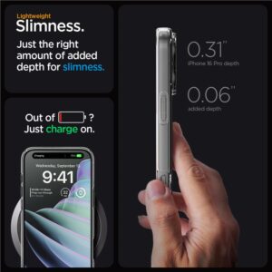 Spigen Crystal Flex MagSafe, crystal clear - Apple iPhone 16 Pro - Image 19