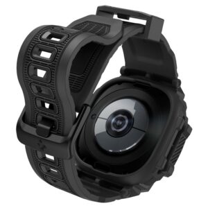 Apyrankė Samsung Galaxy Watch Ultra 2024 / 2025 (47 mm) Spigen Rugged Armor "Pro" matinės juodos spalvos - Image 17