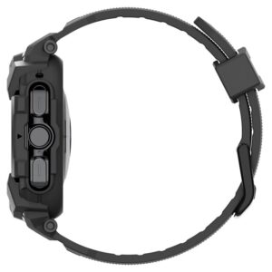 Apyrankė Samsung Galaxy Watch Ultra 2024 / 2025 (47 mm) Spigen Rugged Armor "Pro" matinės juodos spalvos - Image 19