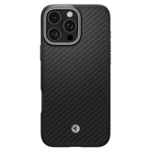 Spigen Enzo Aramid Mag MagSafe - Case Apple iPhone 16 Pro Max Black / Natural - Image 16