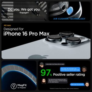 Spigen Enzo Aramid Mag MagSafe - Case Apple iPhone 16 Pro Black / Natural - Image 10