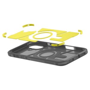 Spigen Tough Armor MagSafe, frost juodos spalvos - Apple iPhone 16 - Image 7