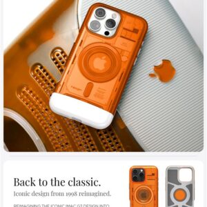 Spigen Classic C1 MagSafe, tangerine - Apple iPhone 16 Pro - Image 11