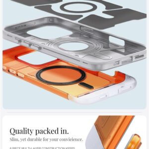 Spigen Classic C1 MagSafe, tangerine - Apple iPhone 16 Pro - Image 14