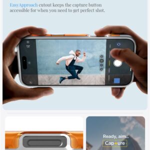 Spigen Classic C1 MagSafe, tangerine - Apple iPhone 16 Pro - Image 15