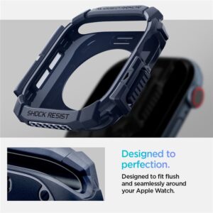 Spigen Rugged Armor, navy blue - Apple Watch 11/10 42mm - Image 4