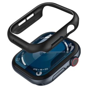 Spigen Thin Fit, juodos spalvos - Apple Watch 11/10 42mm - Image 2