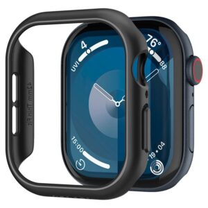 Spigen Thin Fit, juodos spalvos - Apple Watch 11/10 42mm - Image 4