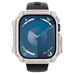Apple Watch 10 (46mm) Spigen Rugged Armor beige - Image 12