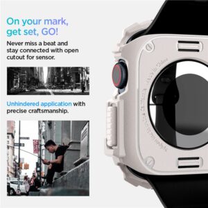 Apple Watch 10 (46mm) Spigen Rugged Armor beige - Image 16