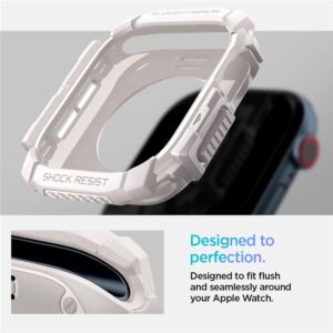 Apple Watch 10 (46mm) Spigen Rugged Armor beige - Image 17