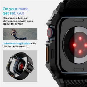 Spigen Lite Fit Pro, matte juodos spalvos - Apple Watch 11/10 46mm - Image 2