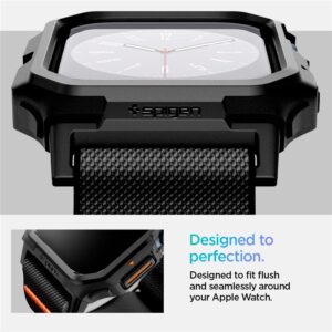 Spigen Lite Fit Pro, matte juodos spalvos - Apple Watch 11/10 46mm - Image 5