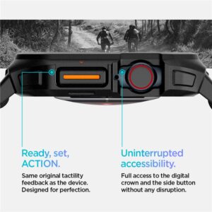 Spigen Lite Fit Pro, matte juodos spalvos - Apple Watch 11/10 46mm - Image 6