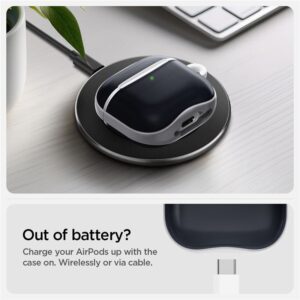 Apple AirPods 4 Spigen Classic C2 Graphite ausinių dėklas - Image 12