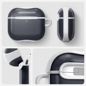 Apple AirPods 4 Spigen Classic C2 Graphite ausinių dėklas - Image 14