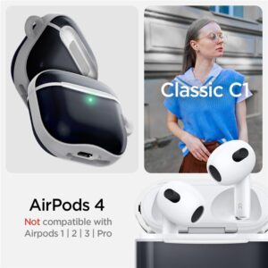 Apple AirPods 4 Spigen Classic C2 Graphite ausinių dėklas - Image 18