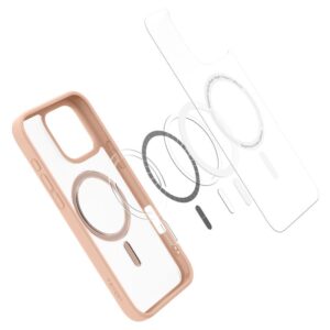 Spigen Ultra Hybrid MagSafe, frost rose titanium - Apple iPhone 16 Pro Max - Image 8