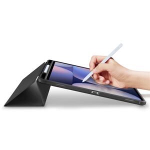 Spigen Ultra Hybrid Pro, juodos spalvos - Samsung Galaxy Tab S10/S9/S8 Ultra - Image 5