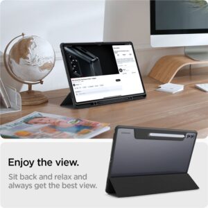 Spigen Ultra Hybrid Pro, juodos spalvos - Samsung Galaxy Tab S10/S9/S8 Ultra - Image 18