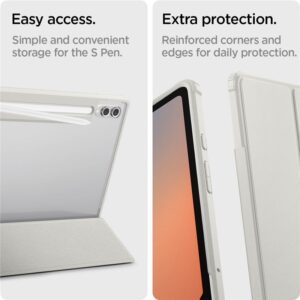 Spigen Ultra Hybrid Pro, pilkos spalvos - Samsung Galaxy Tab S10/S9/S8 Ultra - Image 18