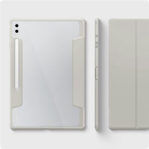 Spigen Ultra Hybrid Pro, pilkos spalvos - Samsung Galaxy Tab S10/S9/S8 Ultra - Image 9