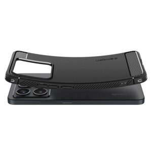 Spigen Rugged Armor dėklas skirtas Xiaomi 14T - Matte juodos spalvos - Image 13