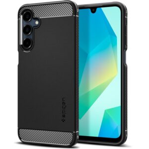 Samsung Galaxy A16 Spigen Rugged Armor Matte Matte dėklas telefonui juodos spalvos - Image 7