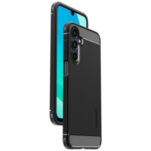 Samsung Galaxy A16 Spigen Rugged Armor Matte Matte dėklas telefonui juodos spalvos - Image 15