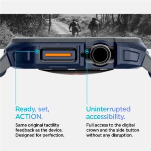 Spigen Lite Fit "Pro" Strap for Apple Watch 10 46mm - Navy Blue - Image 11