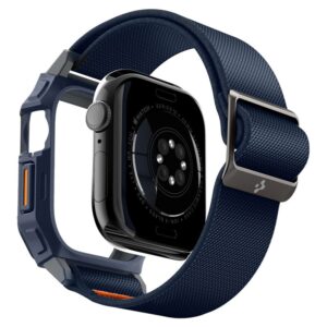 Spigen Lite Fit "Pro" Strap for Apple Watch 10 46mm - Navy Blue - Image 20