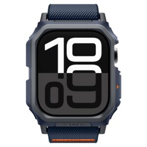 Spigen Lite Fit "Pro" Strap for Apple Watch 10 46mm - Navy Blue - Image 19