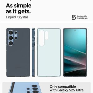Spigen Liquid Crystal Samsung Galaxy S25 Ultra - Semi-dėklas telefonui skaidrus - Image 19