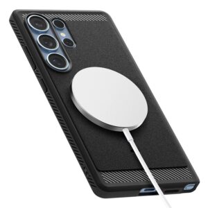 Spigen Rugged Armor Mag Samsung Galaxy S25 Ultra - dėklas telefonui juodos spalvos - Image 10