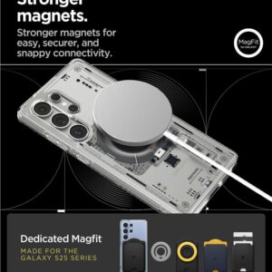 Spigen Ultra Hybrid Mag dėklas skirtas Samsung Galaxy S25 Ultra Neo One - skaidrus - Image 17