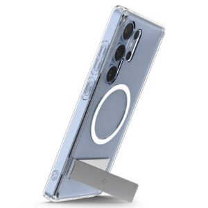 Spigen Ultra Hybrid S MagSafe, clear baltos spalvos - Samsung Galaxy S25 Ultra - Image 3