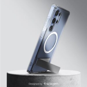 Spigen Ultra Hybrid S MagSafe, clear baltos spalvos - Samsung Galaxy S25 Ultra - Image 8