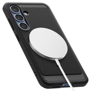 Spigen Rugged Armor MagSafe, matinės juodos spalvos - Samsung Galaxy S25+ - Image 12
