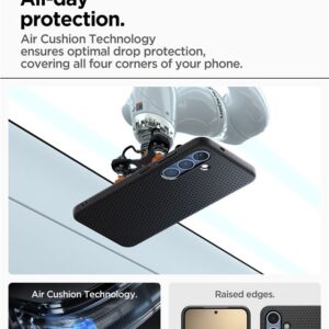 Spigen Liquid Air Samsung Galaxy S25 Plus - dėklas telefonui juodos spalvos - Image 14