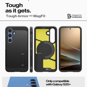 Spigen Tough Armor MagSafe - dėklas skirtas Samsung Galaxy S25+ Black - Image 8
