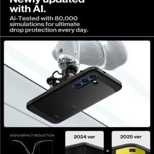 Spigen Tough Armor MagSafe - dėklas skirtas Samsung Galaxy S25+ Black - Image 12