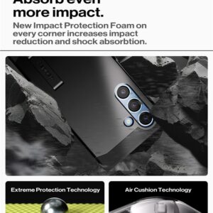 Spigen Tough Armor MagSafe - dėklas skirtas Samsung Galaxy S25+ Black - Image 13