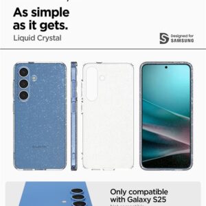 Spigen Liquid Crystal Samsung Galaxy S25 - Glitter-Clear - Image 17