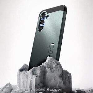 Spigen Tough Armor MagSafe dėklas skirtas Samsung Galaxy S25 - žalios spalvos - Image 11