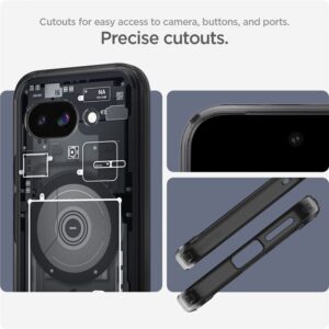 Spigen Ultra Hybrid Mag MagSafe - dėklas skirtas Google Pixel 9a Zero One Black - Image 11