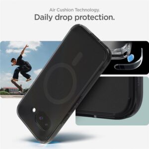 Spigen Ultra Hybrid Mag MagSafe - dėklas skirtas Google Pixel 9a Frost juodos spalvos - Image 17