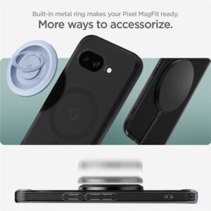 Spigen Ultra Hybrid Mag MagSafe - dėklas skirtas Google Pixel 9a Frost juodos spalvos - Image 15