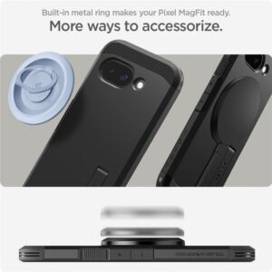 Spigen Tough Armor Mag MagSafe dėklas skirtas Google Pixel 9A - juodos spalvos - Image 17