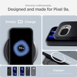 Spigen Nano Pop MagSafe, juodos spalvos sesame - Google Pixel 9a - Image 15